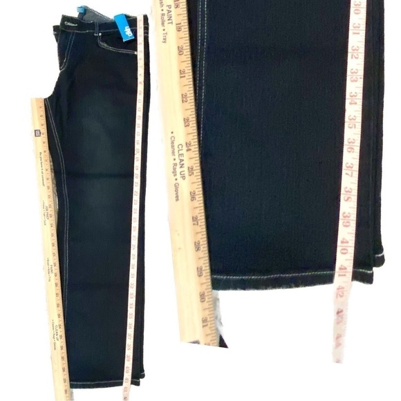 DKIN Distressed Jeans with Pocket Embellishments Size 16W - Picture 12 of 12